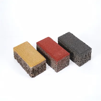 Permeable color ecological permeable floor