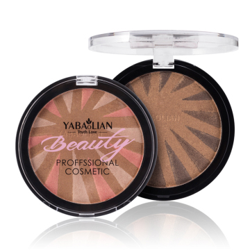 3D Facial Contouring Bronzer - Brightening Beige Matte Highlights Palette
