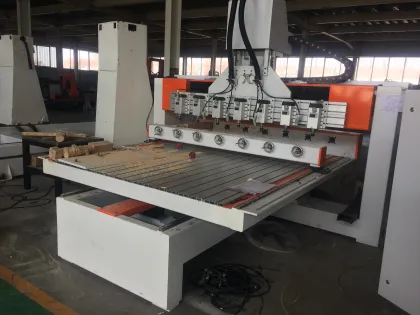 Cylinder wood Multi spindles processing CNC Router