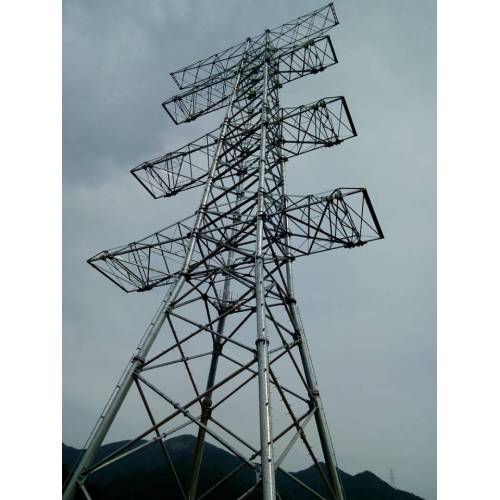 Torre de acero de energía eléctrica de 80M