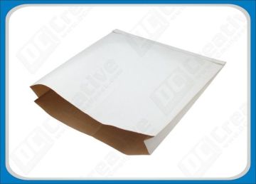 White Expandable Side-gusset Self-seal Rigid Mailing Envelopes For Office Ducuments