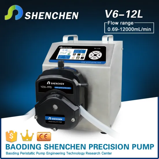 Glycerin transfer & filling peristaltic pump