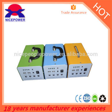 2015 Canton Fair 10W - 30W DC Solar System Kit lighting System