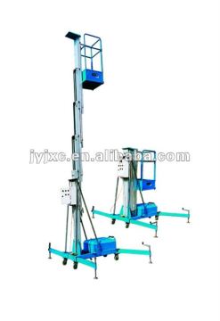 6m single mast aluminum alloy hydraulic aerial lifting platform