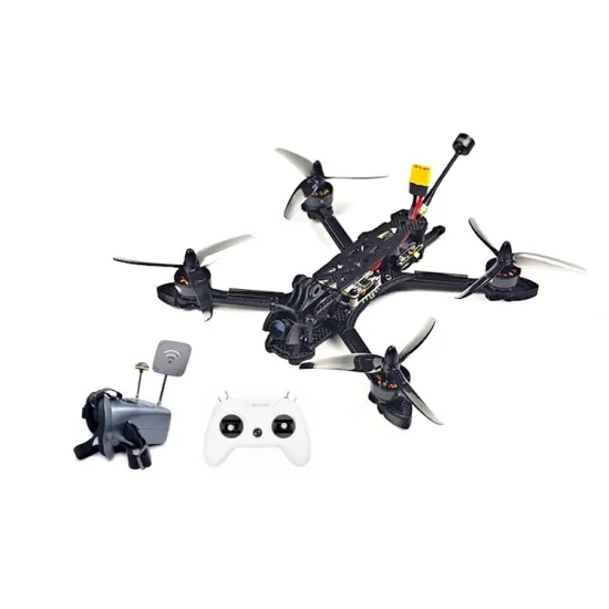 High-Speed 5-inch FPV Freestyle Drone with RTF Analog Version, FPV Racing & DIY Options, Equipped with Goggles