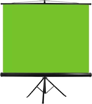 Portable foldable green screen
