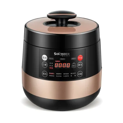 Electric pressure cooker with double gallbladder 5 litre home functional automatic rice cooker with intelligent gallbladder