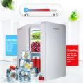 20L Portable Car Refrigerator Mini Freezer DC 12V-AC 220V Refrigeration 3-65 Degree Single Core Cooler for Home Office Car Use