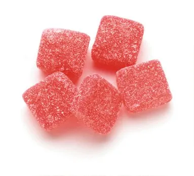 OEM 30 Spicy Cubes Gummies Spicy Gummies with Chili Pepper for Energy, Mood & Vitality for Adults