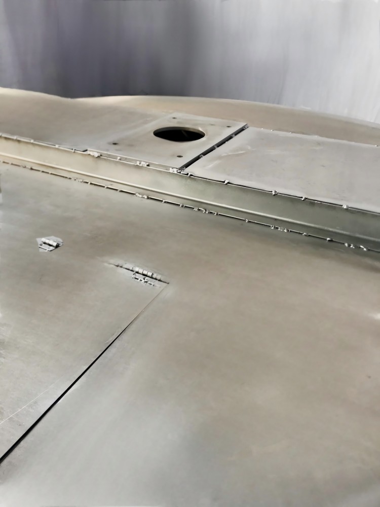 Stainless steel pulp tank for pulp making
