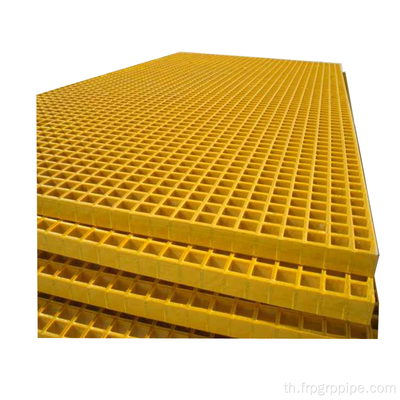 ไฟเบอร์กลาสตะแกรง FRP Pultruded Grating Walkway