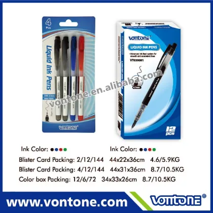 NON MOQ liquid ink pen