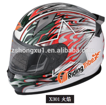 ABS Material ECE Certificated Full Face Motorbike Helmet X301