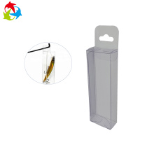 Hanger fish bait PVC plastic clear acetate box