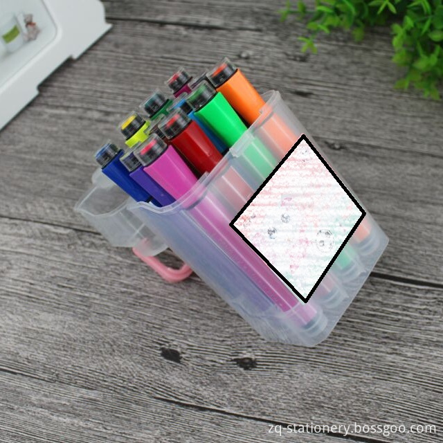 12 Colors Water Color Pen with Seal