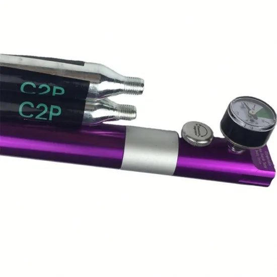 purple carboxytherapy machinefor C2P injector