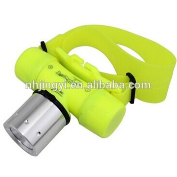 most powerful IP68 underwater T6 LED diving headlamp