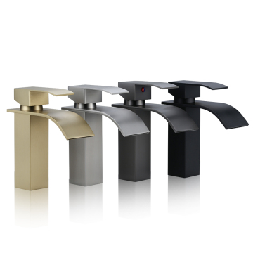 Washbasin Water Tap Waterfall Cold and Hot Water Mixer Tap