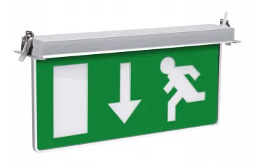 4W Receseed indoor exit light