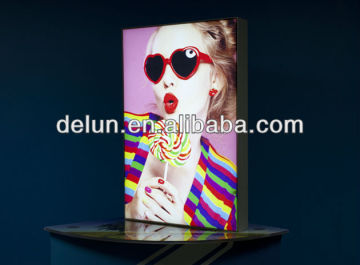 fabric for light box,dye sublimation direct printing backlit fabric