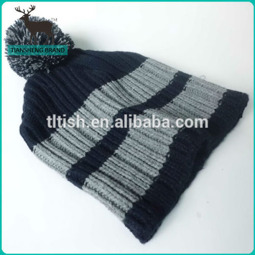 Custom rib knitted hat