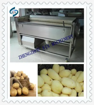 brush potato cleaning machine for potato cleaning