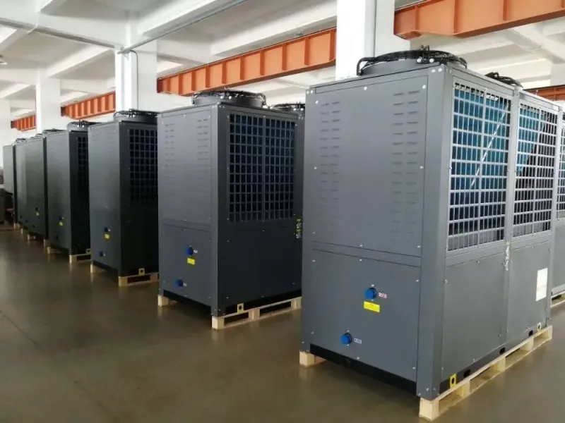 China Energy Saving 50kW Air Source Heat Pump for Commercial Heating and Cooling