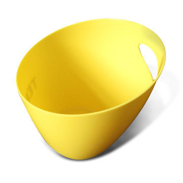 18.3 x 18cm Ice Bucket with Logo Imprinting, Made of Plastic/PS, Customized Colors are Accepted
