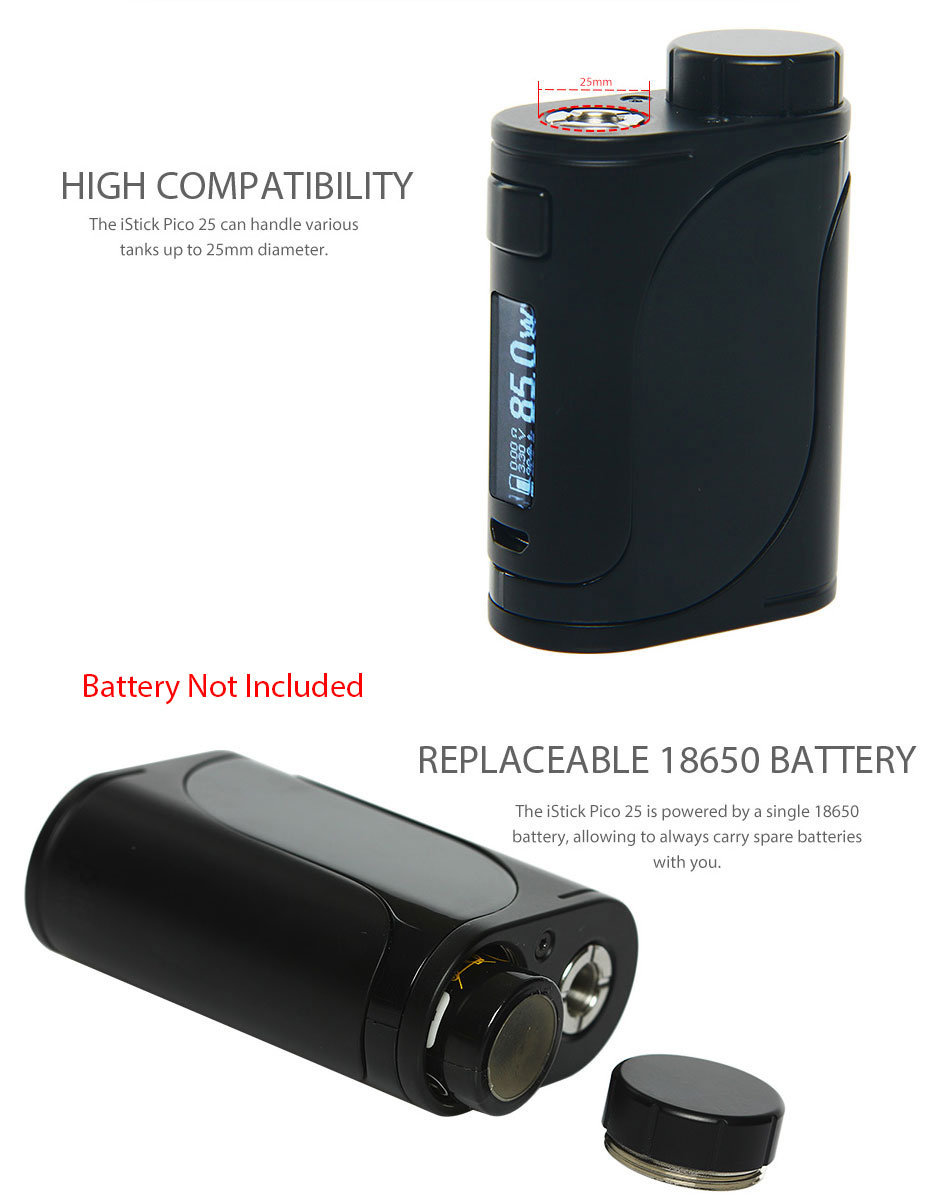 85w Eleaf Istick Pico 25 Vape Kit, kualitas tinggi 85w Eleaf Istick Pico 25  Vape Kit di bossgoo.com
