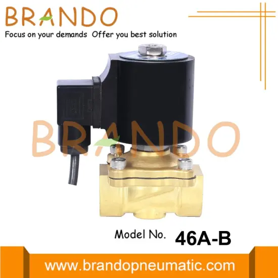 Submersible Brass Solenoid Valve IP68 Underwater Waterproof