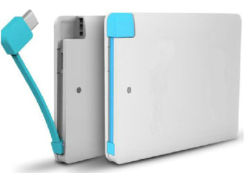 High Quality Li Polymer Protable Credit Card Mobile Power Bank