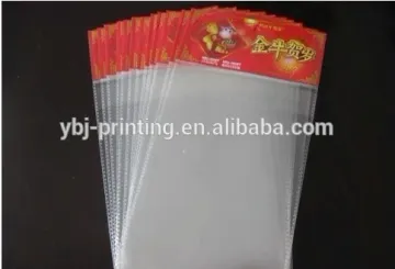 cheap China customized clear opp packing bag