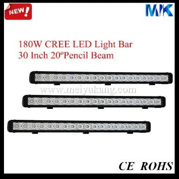 30 inch 180w  Cree12V led light bar, led driving light bar