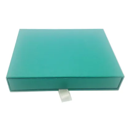 Green Simple Drawer Paper Gift Box
