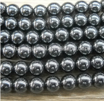 2017 HSQ in Bulk cheap 2mm/4mm/6mm/8mm gemstone price hematite beads for jewelry making