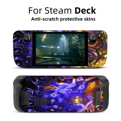 HD Scrub PVC Stickers & Skins for Valve Steam Deck Console and Controller