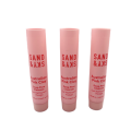 Tube doux en plastique mate mate rose 10 ml