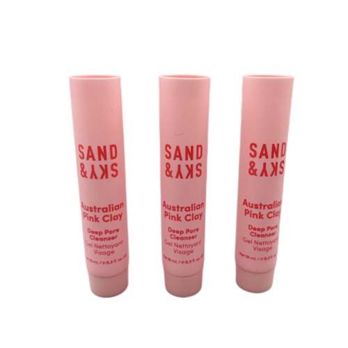 10ml pink matte squeeze Plastic Soft tube