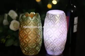 home decoration flameless real wax led candle carved led candle chinese-shaped led candles