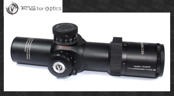 Vector Optics Apophis 1-6x28 FFP Tactical Compact Gun Riflescope Sight Etched Glass M4-26 Reticle 35mm Monotube