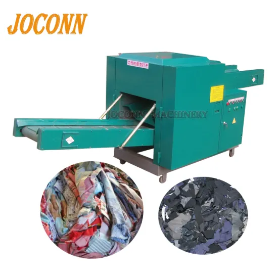 Automatic Waste Fabric Cloth Cutting Machine for Sale
