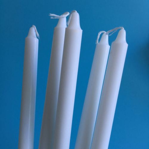 Chinese Direct Sale Stick White Religious Candles