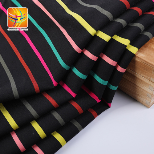 Nuevo estilo de moda rayón nylon spandex bengalina tela