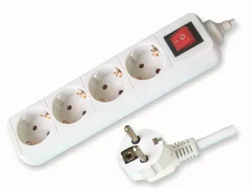 4 way European type wiring board