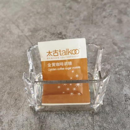 Acrylic Tea Bag Organizer - Tiny Tea Sugar Bag Holder