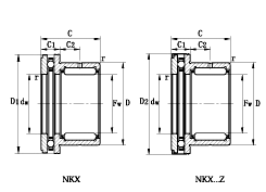 needle bearing drawing