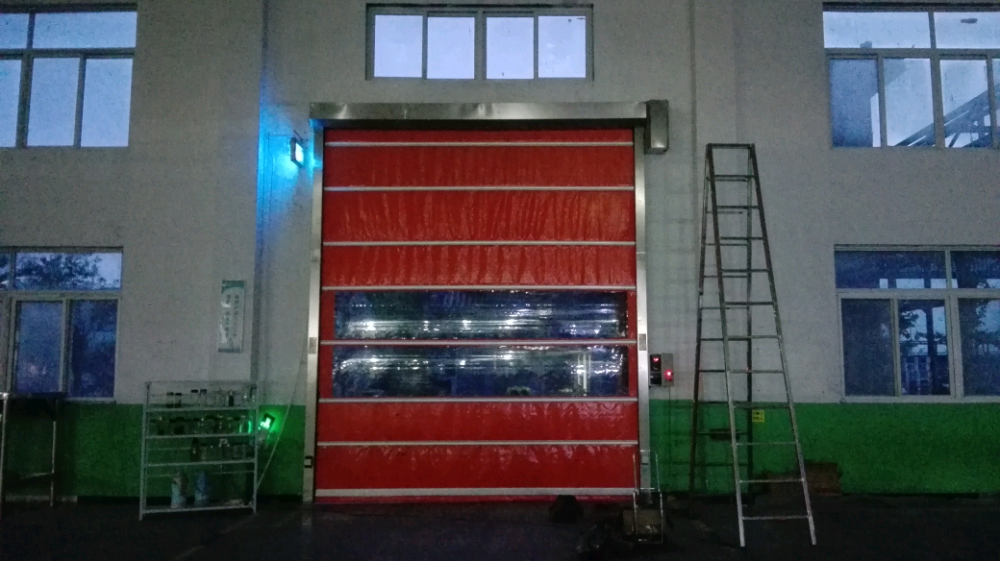 Malaysia Commercial Fabric PVC High Speed Door