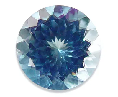 Natural Gemstone Rough Oval Cut Sky Blue Topaz