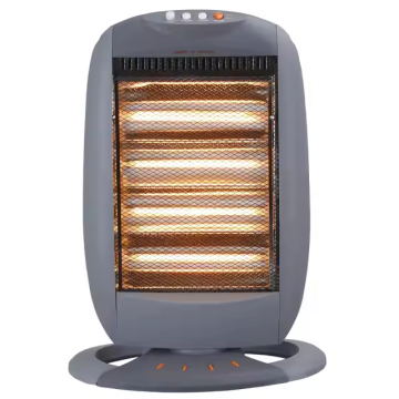 Calentador halógeno de 1600W con función oscilante