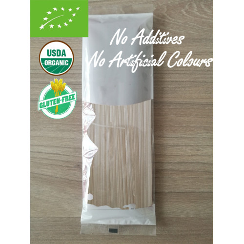 Organische glutenvrije rijstpasta (1,05 ± 0,05 mm)